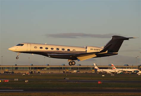 9H 649FX FlexJet Gulfstream 650ER Seen At Dublin DUB EIDW Flickr