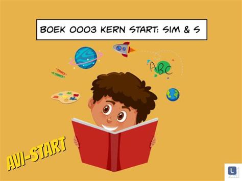 Book Creator Boek Kern Start Sim