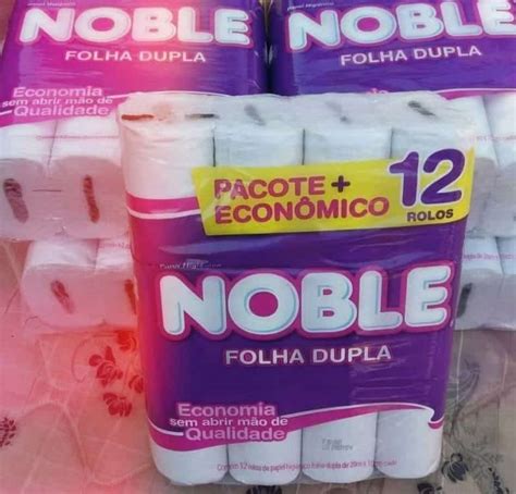 Papel Higiênico Folha Dupla Noble 60 Rolos Promotop