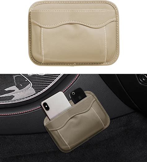 Amazon YAKEFLY Car Seat Side Pocket Organizer PU Leather Storage