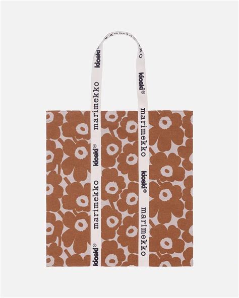 Marimekko Carrier Midi Mini Unikko Bag Aukia