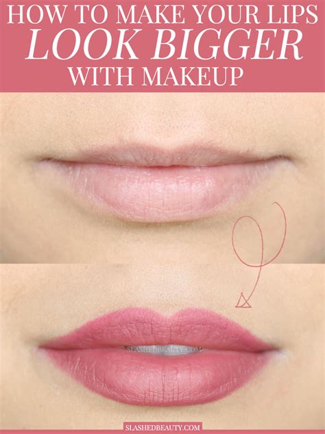 How To Make Lips Look Fuller Makeup Saubhaya Makeup