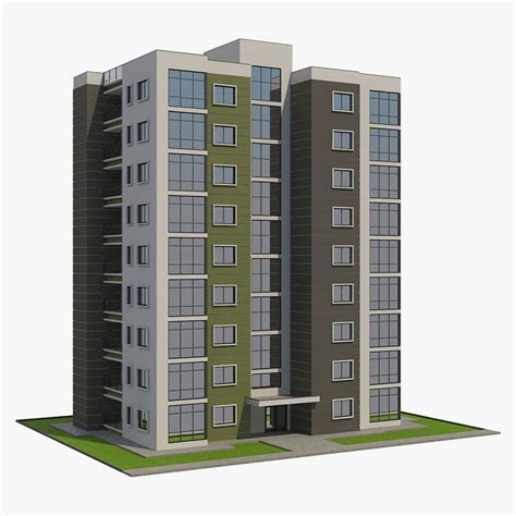 Edificio 09 Modelo 3d 29 Fbx Obj Max Unknown Free3d