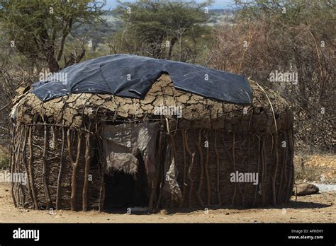 Hut Samburu Village Kenya Samburu Hi Res Stock Photography And Images