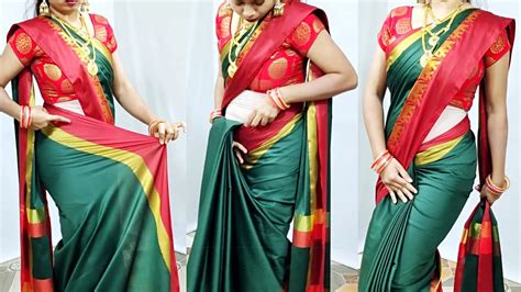 Cotton Silk Saree Draping Tutorial Step By Step New And Easy Saree