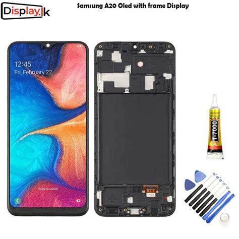 Samsung A20 Oled with frame Display - Display.LK