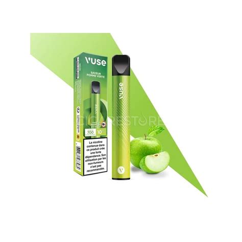 Cigarette Lectronique Jetable Vuse Puff Saveur Pomme Verte Mg Ml