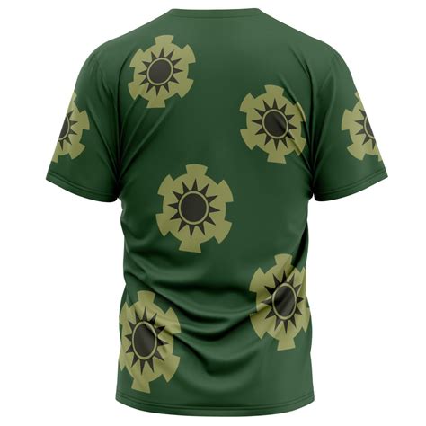 Zoro Wano Pattern One Piece T Shirt Otaku Treasure