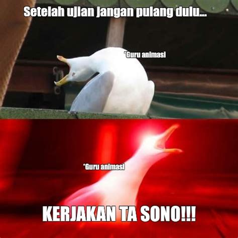 Omics Meme Setelah Ujian Jangan Pulang Dulu Guru Animasi Guru