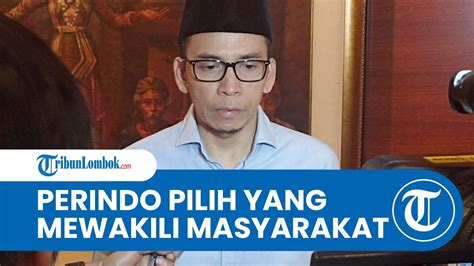 Partai Perindo Pilih Sistem Proporsional Terbuka TGB Lebih Mewakili