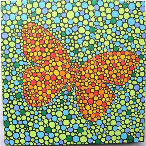 Butterfly Too - by PJ Gorman from Dots Meditations | Dot art painting, Dot painting, Aboriginal ...