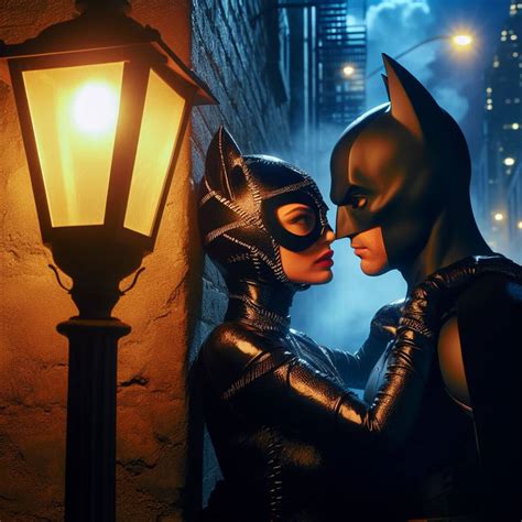 Kiss Batman Catwoman in an alley by Gardenia76 on DeviantArt