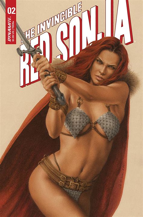 APR211060 INVINCIBLE RED SONJA 2 CVR C CELINA Previews World