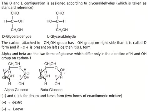 32 What Is The Meaning Of Alpha D Glucose Beta D Glucose Alpha Or D Glucose Also The