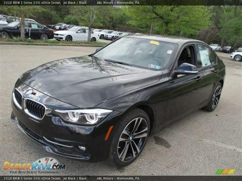 2018 Bmw 3 Series 330i Xdrive Sedan Jet Black Black Photo 8