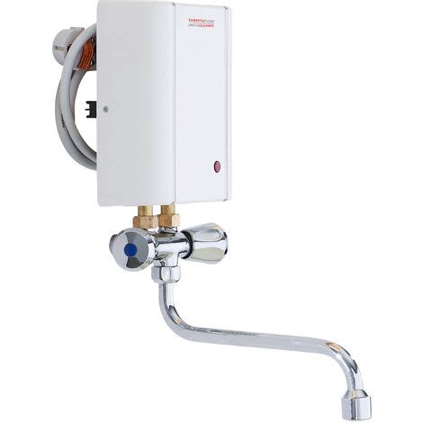 Chauffe eau instantané Elex 3 5 kW mini robinetterie électronique basse