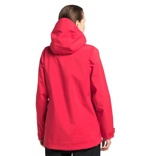 Dalskidan Gtx Jacket Women Scarlet Red Slalom Og Snowboard