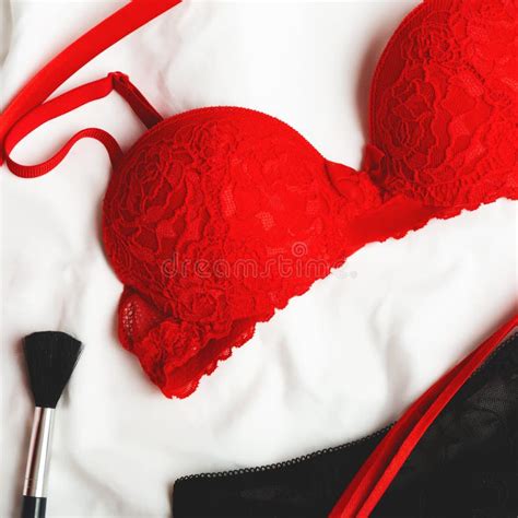 Sexy Woman Black Lingerie Suspenders Stock Photos Free Royalty Free