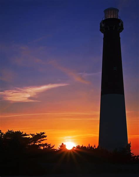 Barnegat Lighthouse Sunset Photograph By Susan Candelario Pixels