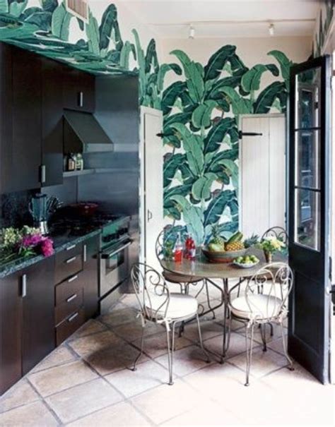 25 Inspiring Tropical Kitchen Decor Ideas - DigsDigs