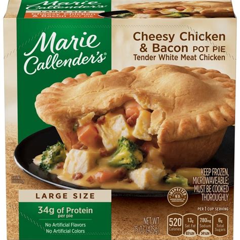 Marie Callender S Cheesy Chicken And Bacon Pot Pie Drc Oz Instacart