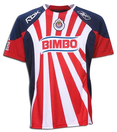 Chivas Jerseys: 2008-2009 home soccer jersey picture.