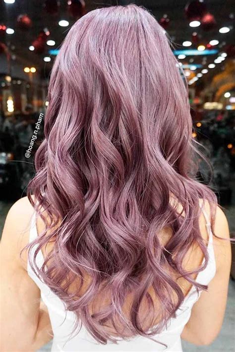 25 Chocolate Lilac Hair Ideas Is The Delicious New Color Trend Lilac Hair Brown Ombre Hair