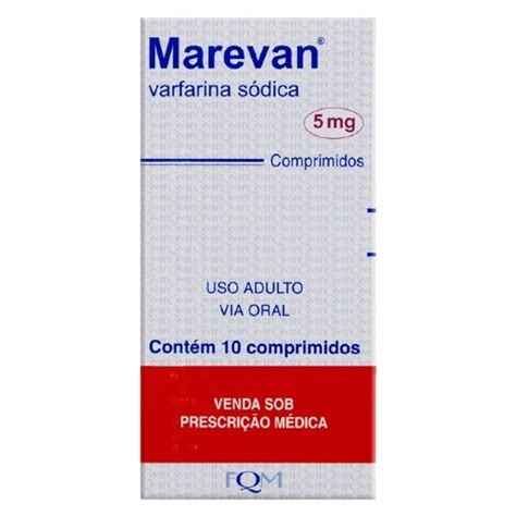 A Varfarina É Um Farmaco - Varfarina (Marevan®): para que serve, como age, como tomar e efeitos ...