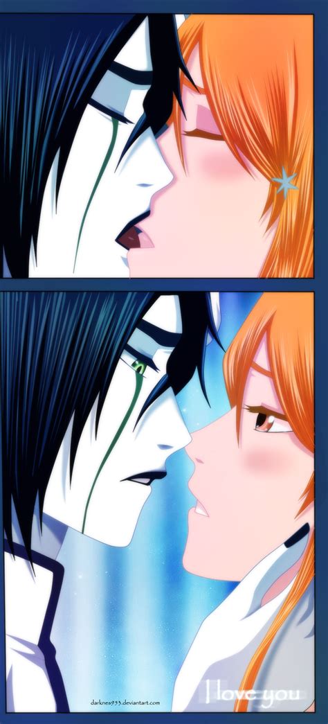 Bleach Ulquiorra And Orihime One Love By Darknyash On Deviantart