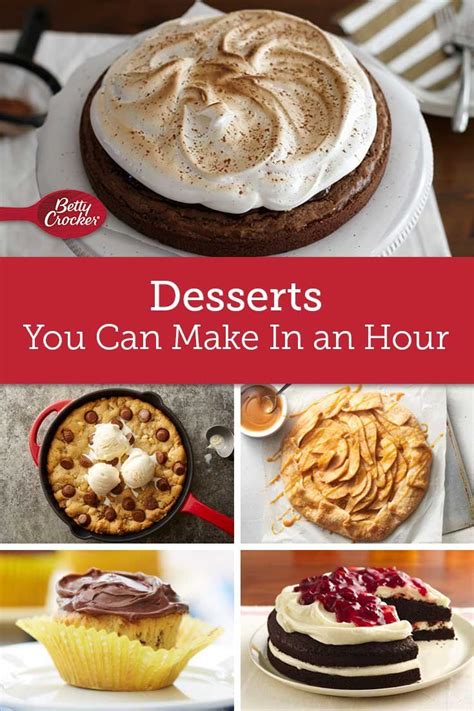 Dessert Recipes that Fit Your Schedule | Desserts, Winter desserts ...