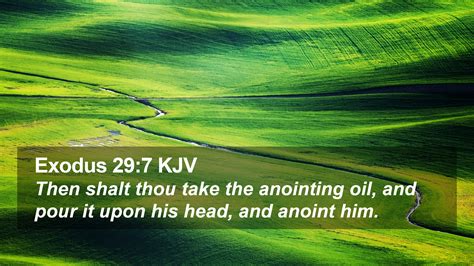 Exodus 29 7 KJV Desktop Wallpaper Then Shalt Thou Take The Anointing