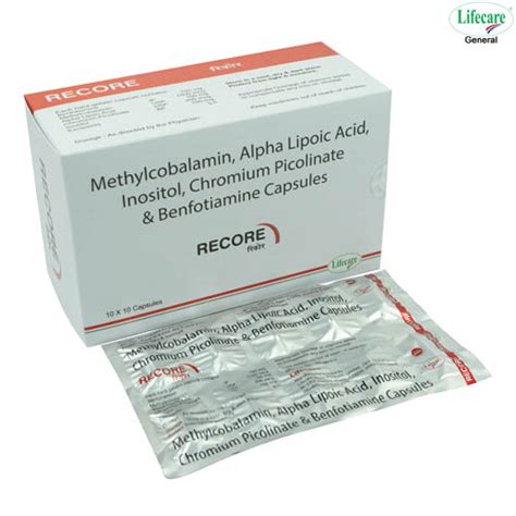 Methylcobalamin Alpha Lipoic Acid Inositol Chromium Picolinate And Benfotiamine Capsules Pharma