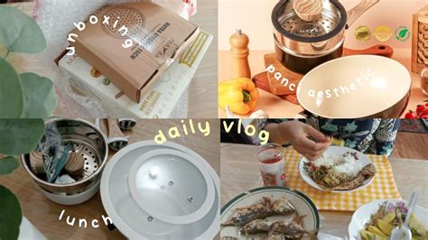 Daily Vlog Unboxing Panci Set Mayba 5 Pcs Aktif Di Dapur Masak Menu