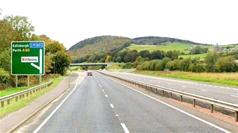 Man Dies After Being Hit By Vehicle On A90 Near Perth Bbc News