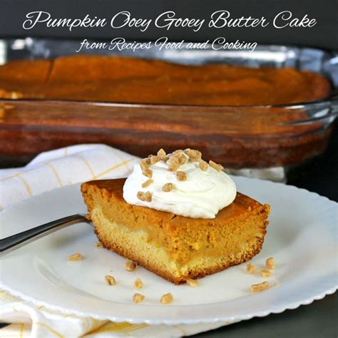 Pumpkin Ooey Gooey Butter Cake