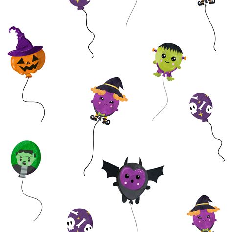 Halloween Seamless Transparent Background 11997164 PNG