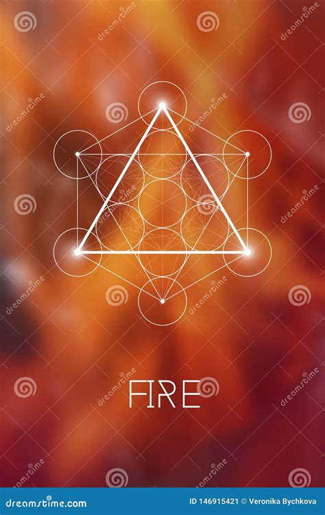 Fire Element Logo Royalty Free Stock Image Cartoondealer