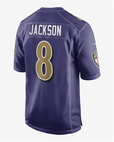 NFL Baltimore Ravens (Lamar Jackson) Men's Game Football Jersey. Nike.com