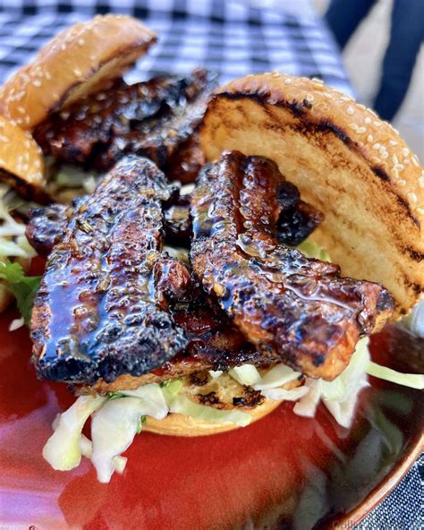 Crispy Grilled Pork Belly Sandwich | GrillinFools