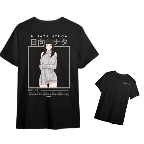 Jual KAOS ANIME NARUTO HINATA HYUGA Shopee Indonesia