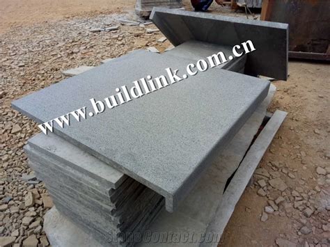 Hainan Black Basalt Sawn Grit Pool Coping Tiles Dark Bluestone