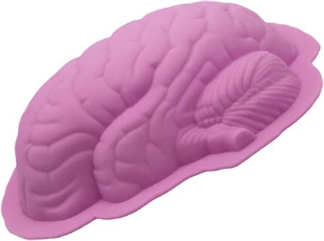 Halloween Brain Mold Silicone Brain Shaped Mold Cake Mold