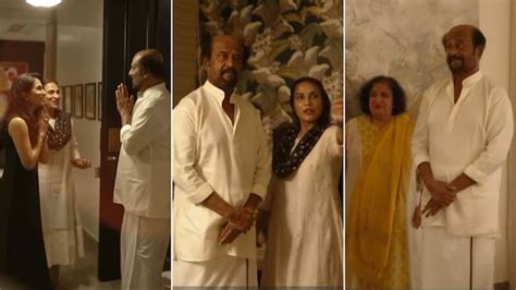 Proud Parents Rajinikanth Lathas Priceless Reaction To See Aishwarya