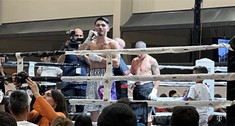 Antonio Barrul Se Da Un Ba O De Masas En Su Primer Combate Tras Hacerse