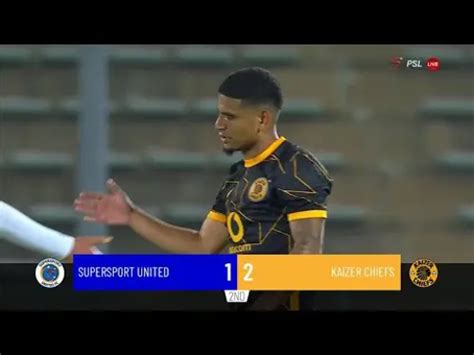 Supersport United vs. Kaizer Chiefs - Game Highlights | SuperSport