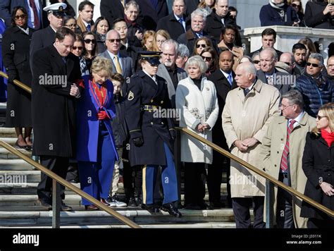 Acting Nasa Administrator Robert Lightfoot Left And June Scobee