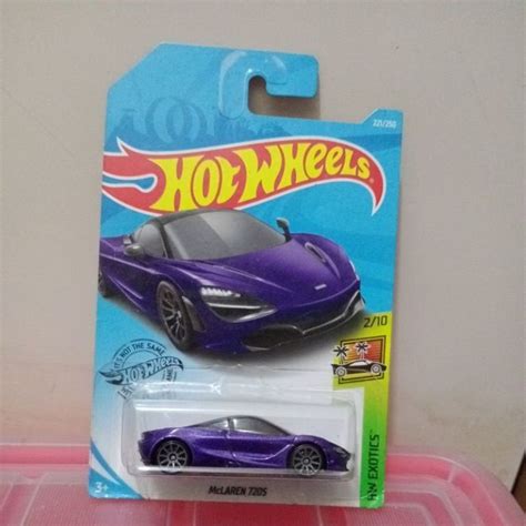 Jual Hot Wheels McLaren 720S Ungu Shopee Indonesia