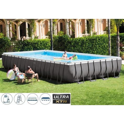 Piscina Fuori Terra Ultra Frame XTR 26374 Intex 975 X 488 X 132 Cm