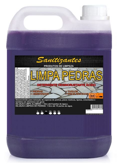 Limpa Pedras Concentrado Desincrustante Cido Litros R Em