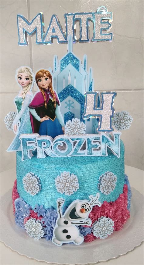 Bolo Frozen Bolo Aniversario Frozen Festa De Aniversário Da Frozen Decoração Aniversário Frozen